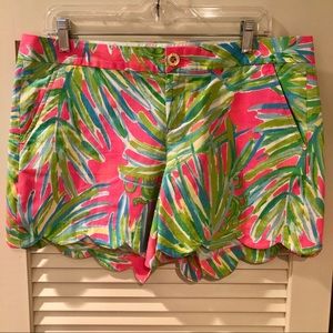 Lily Pulitzer Scallop Shorts
